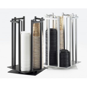 One by One Revolving Cup/Lid Organizer