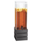 Midnight Bamboo Crate Beverage Dispensers 