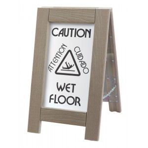 Outdoor Wet Floor Sign