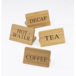 Bamboo Beverage Signs
