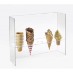 Acrylic Cone Holder with Guard